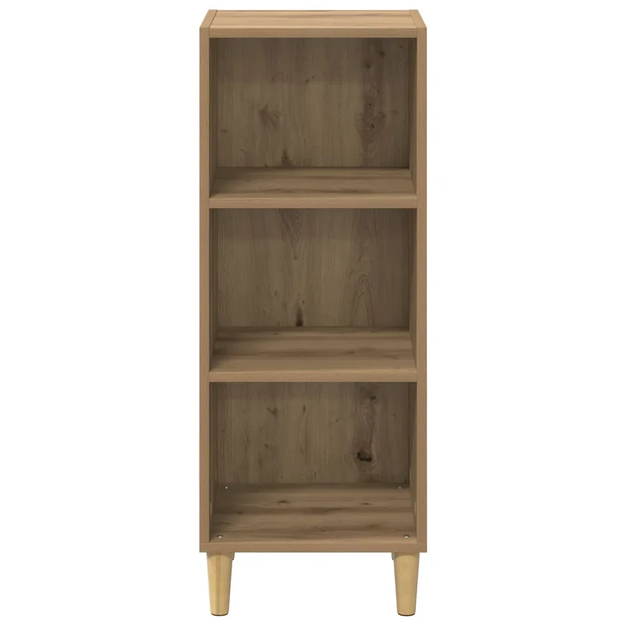 Buffet Chêne artisanal 34,5 x 32,5 x 90 cm Bois d'ingénierie - 5