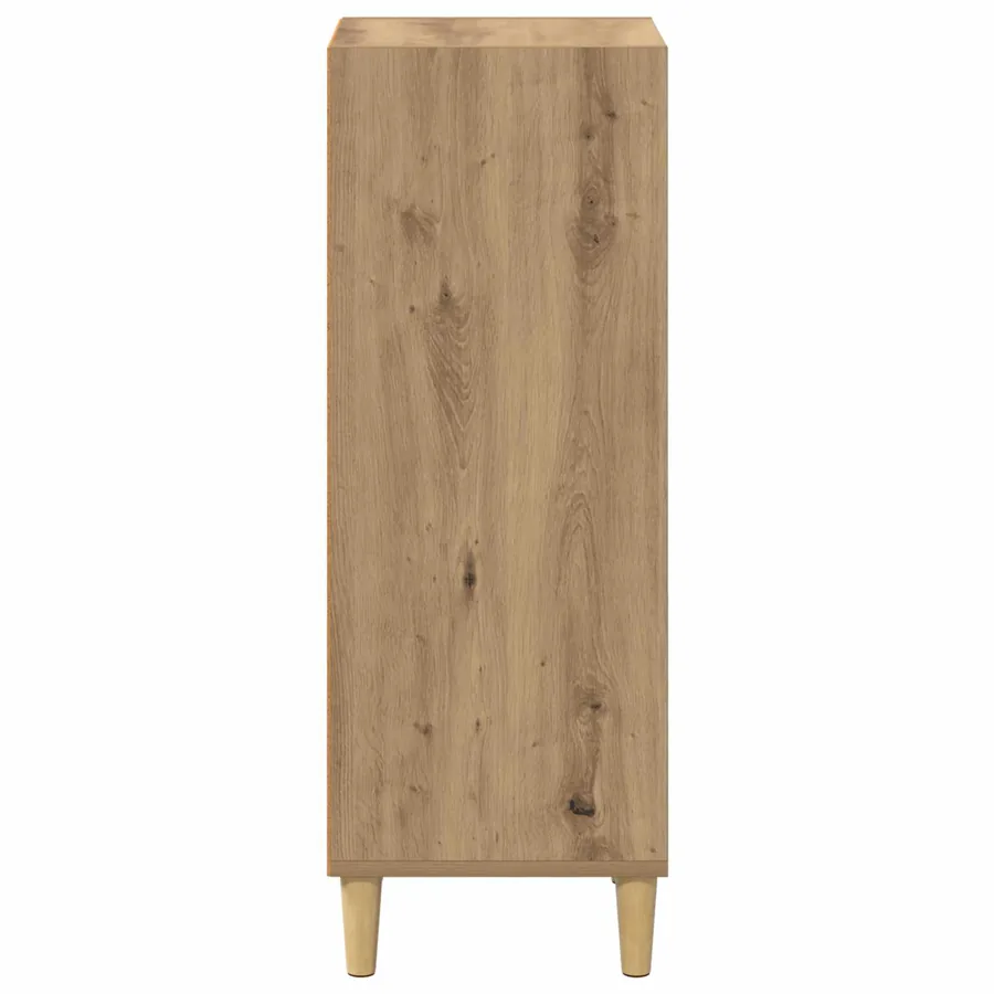 Buffet Chêne artisanal 34,5 x 32,5 x 90 cm Bois d'ingénierie - 6