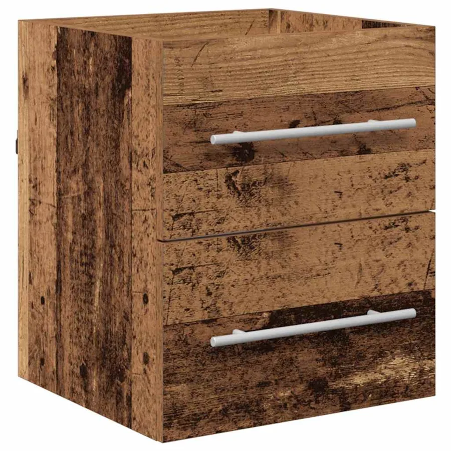Armoire d'évier Bois Ancien 38,5 x 41 x 48 cm Bois d'ingénierie - 2