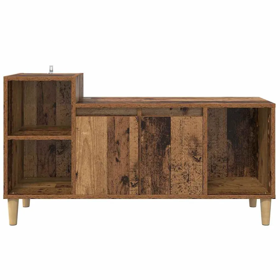 Meuble TV Bois Ancien 100 x 35 x 55 cm Bois d'ingénierie - 6