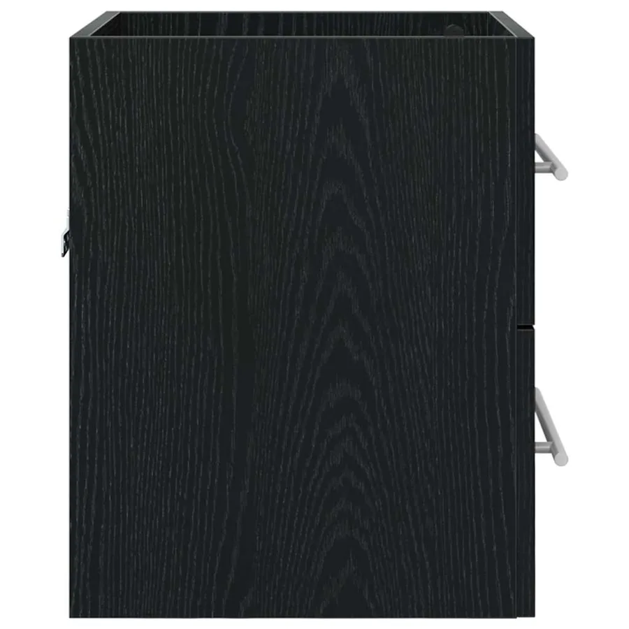 Armoire d'évier Chêne noir 38,5 x 41 x 48 cm Bois d'ingénierie - 7