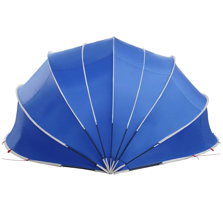Dôme de piscine 592 x 590 x 275 cm Bleu azure - 9