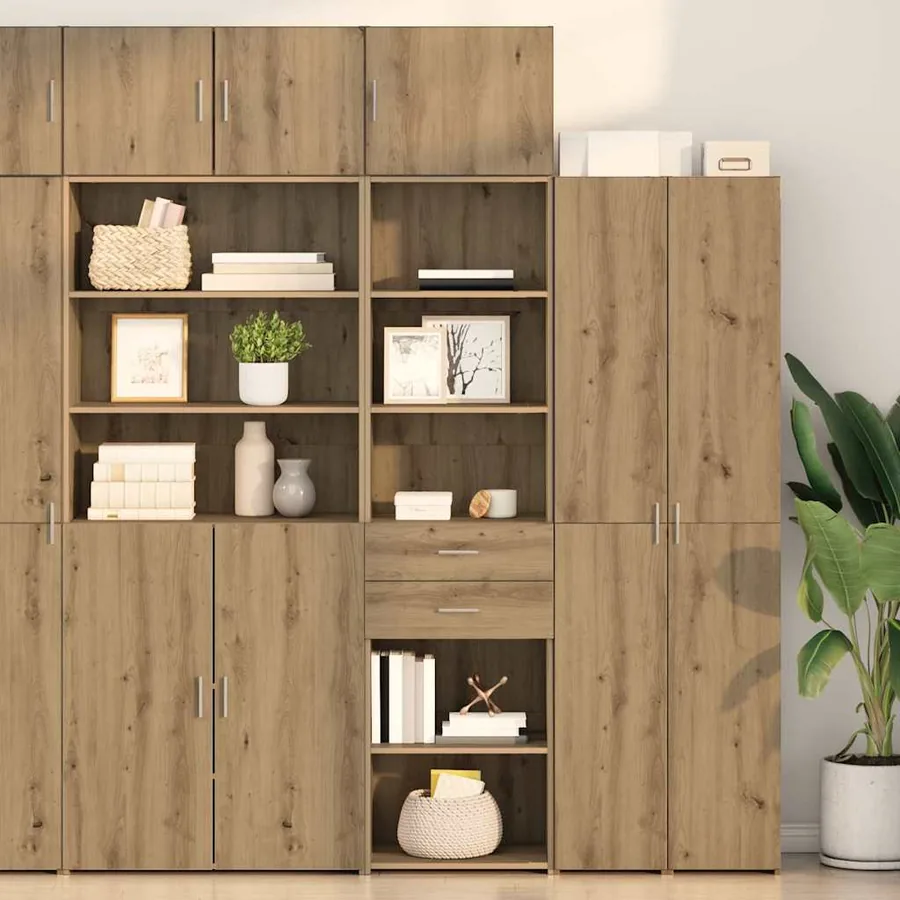 Haut Armoire Chêne artisanal 50 x 42,5 x 185 cm