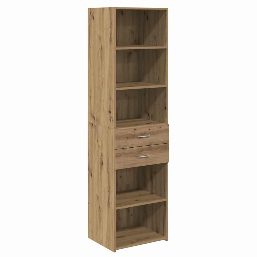 Haut Armoire Chêne artisanal 50 x 42,5 x 185 cm - 2