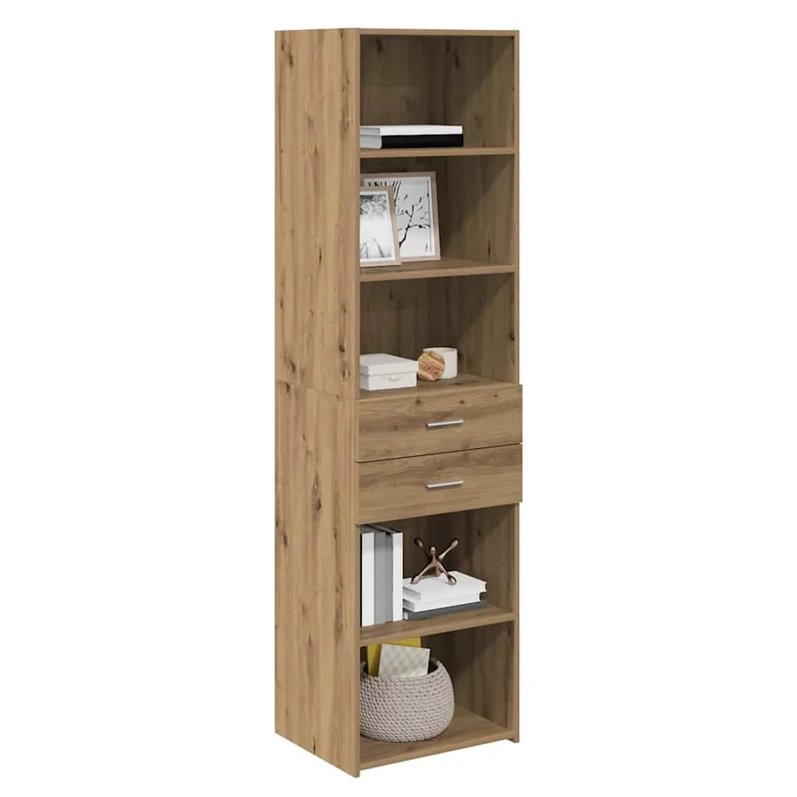 Haut Armoire Chêne artisanal 50 x 42,5 x 185 cm - 3