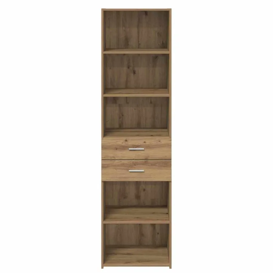 Haut Armoire Chêne artisanal 50 x 42,5 x 185 cm - 6