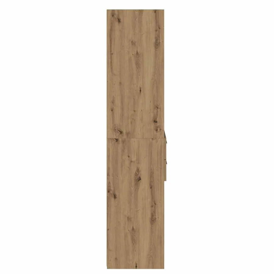 Haut Armoire Chêne artisanal 50 x 42,5 x 185 cm - 7