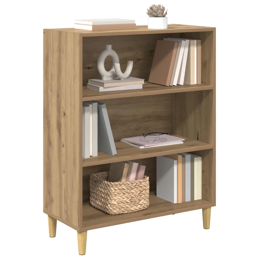 Buffet Chêne artisanal 69,5 x 32,5 x 90 cm Bois d'ingénierie - 3