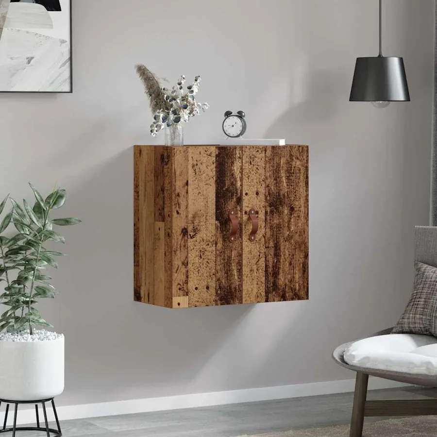Meuble mural Bois ancien 60 x 31 x 60 cm Bois d'ingénierie - 4