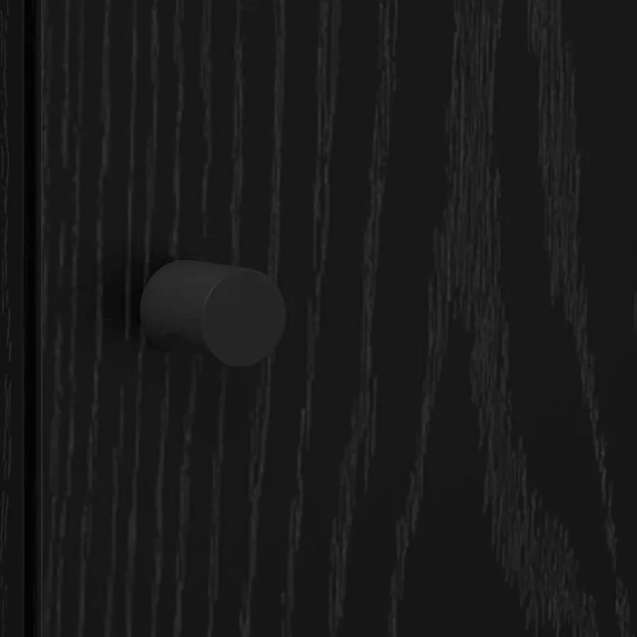 Haut Armoire Chêne noir 35 x 37 x 142 cm Bois d'ingénierie - 8
