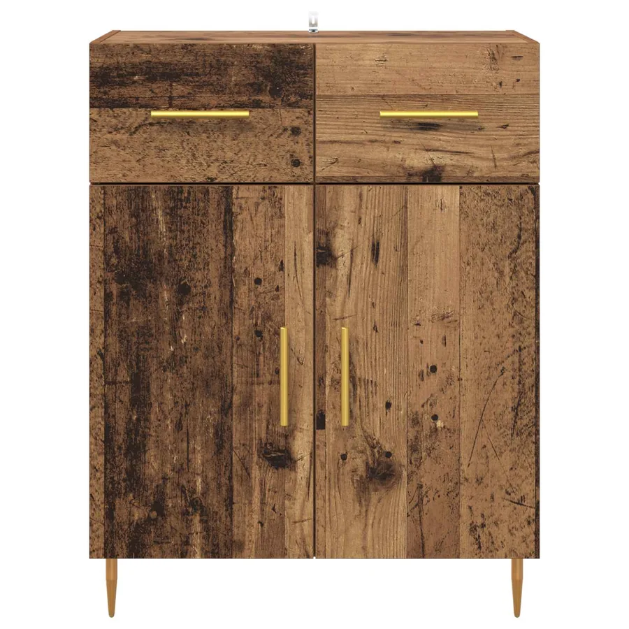 Buffet Bois Ancien 69,5 x 34 x 90 cm Bois d'ingénierie - 6