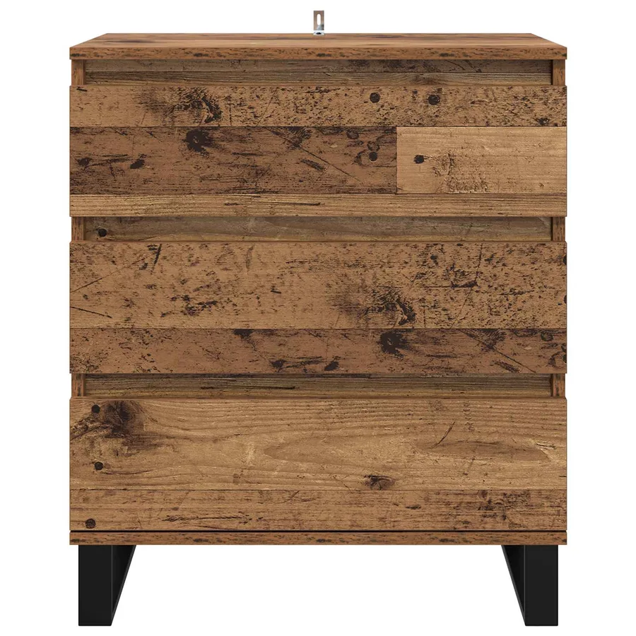 Buffet Bois Ancien 60 x 35 x 70 cm Bois d'ingénierie - 6