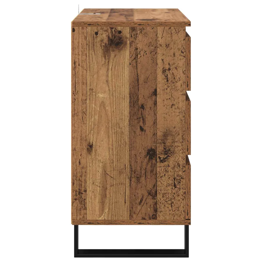 Buffet Bois Ancien 60 x 35 x 70 cm Bois d'ingénierie - 7