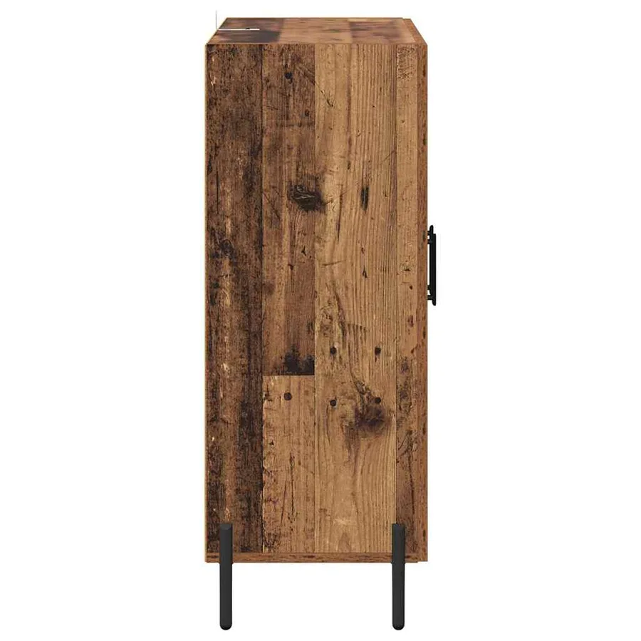 Buffet Bois Ancien 69,5 x 34 x 90 cm Bois d'ingénierie et fer - 7