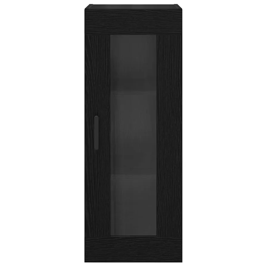 Meuble mural Chêne noir 34,5 x 34 x 90 cm - 6