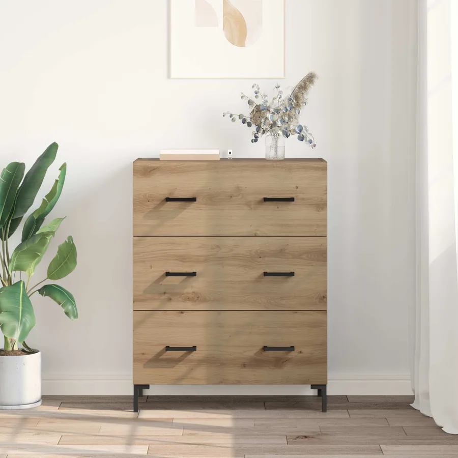 Buffet Chêne artisanal 69,5 x 34 x 90 cm - 4