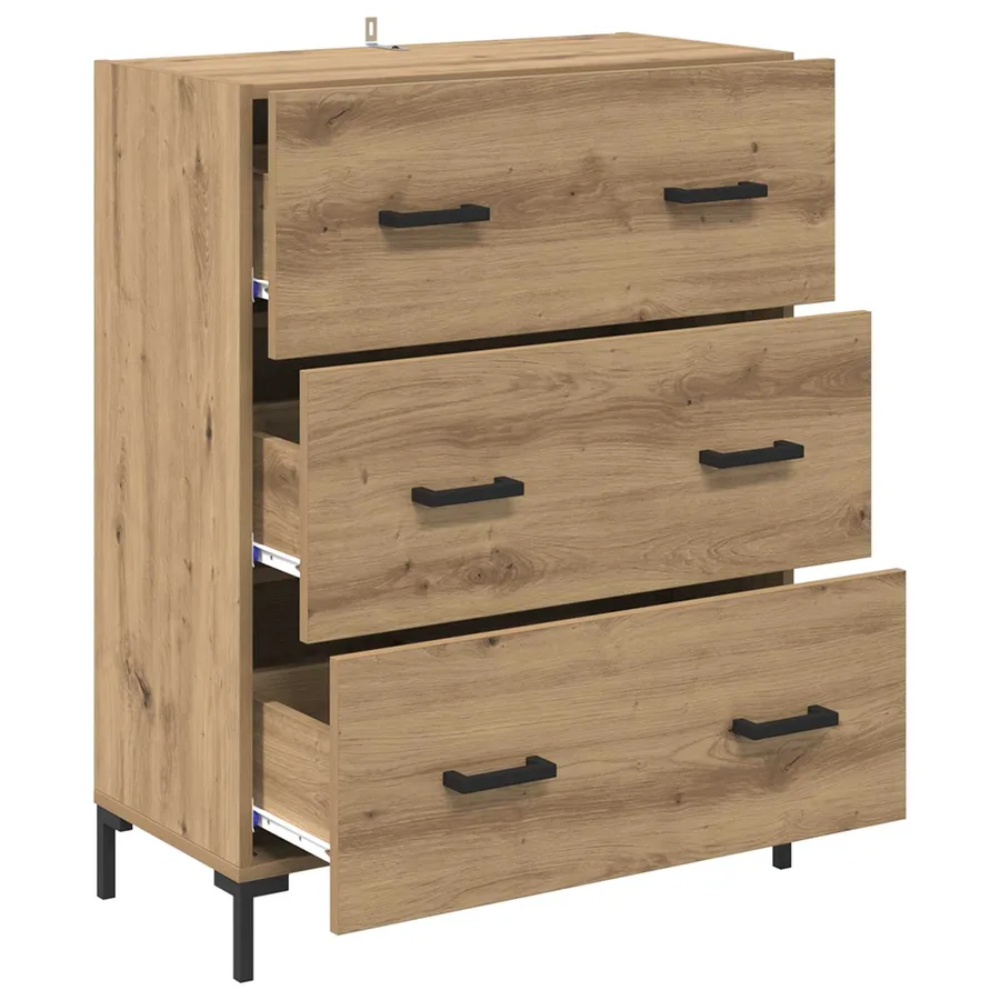 Buffet Chêne artisanal 69,5 x 34 x 90 cm - 5
