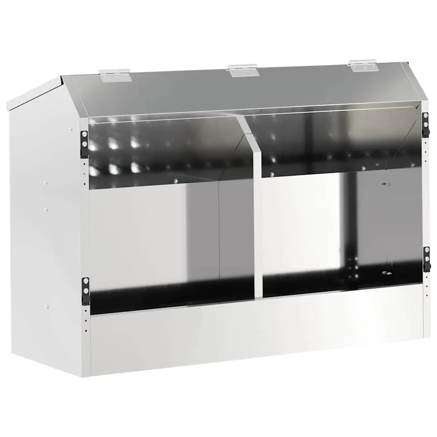 Distributeur pour lapins Argent 64.5 x 25.5 x 45.5 cm - 2