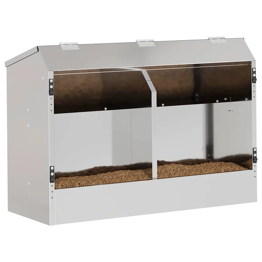 Distributeur pour lapins Argent 64.5 x 25.5 x 45.5 cm - 3