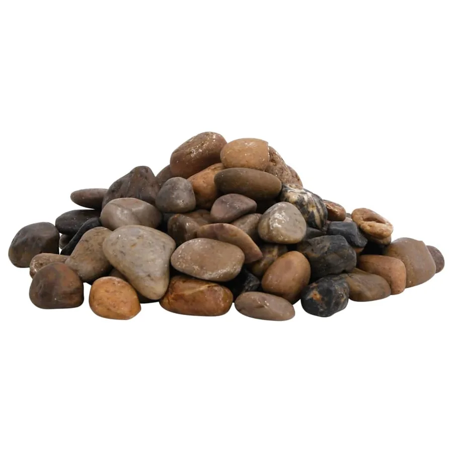 Galets polis 10 kg multicolores 2-5 cm - 3