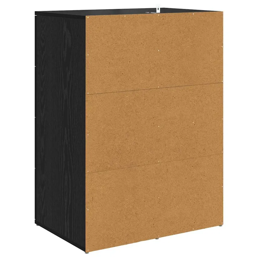 Buffets avec tiroir Corona 2 pcs Chêne noir 59 x 39 x 80 cm - 9