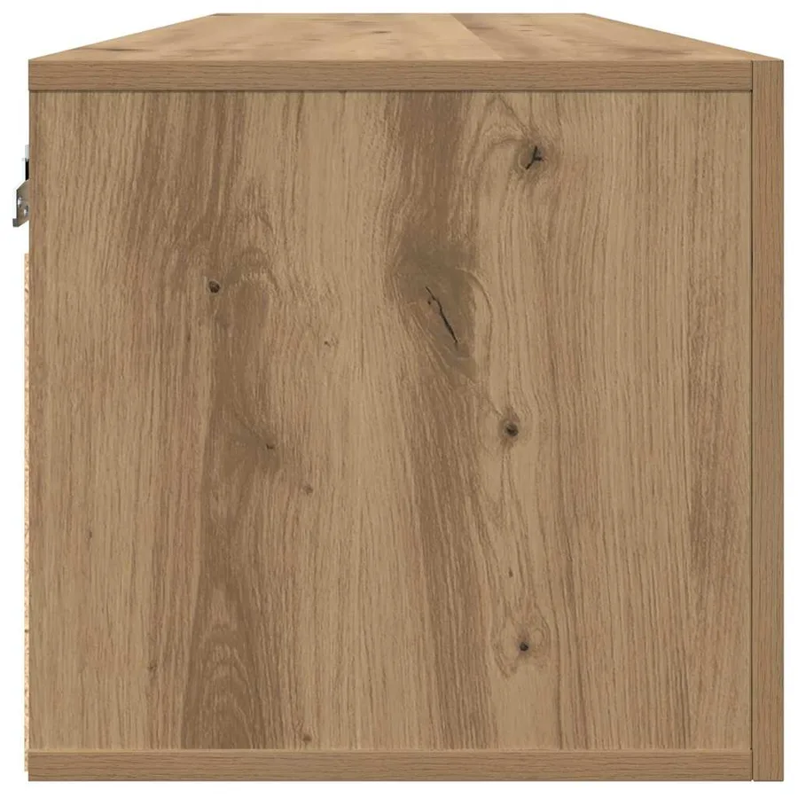 Meuble mural 80 x 36.5 x 35 cm Bois d'ingénierie - 7