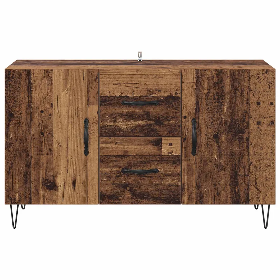 Buffet Bois Ancien 100 x 36 x 60 cm Bois d'ingénierie - 6