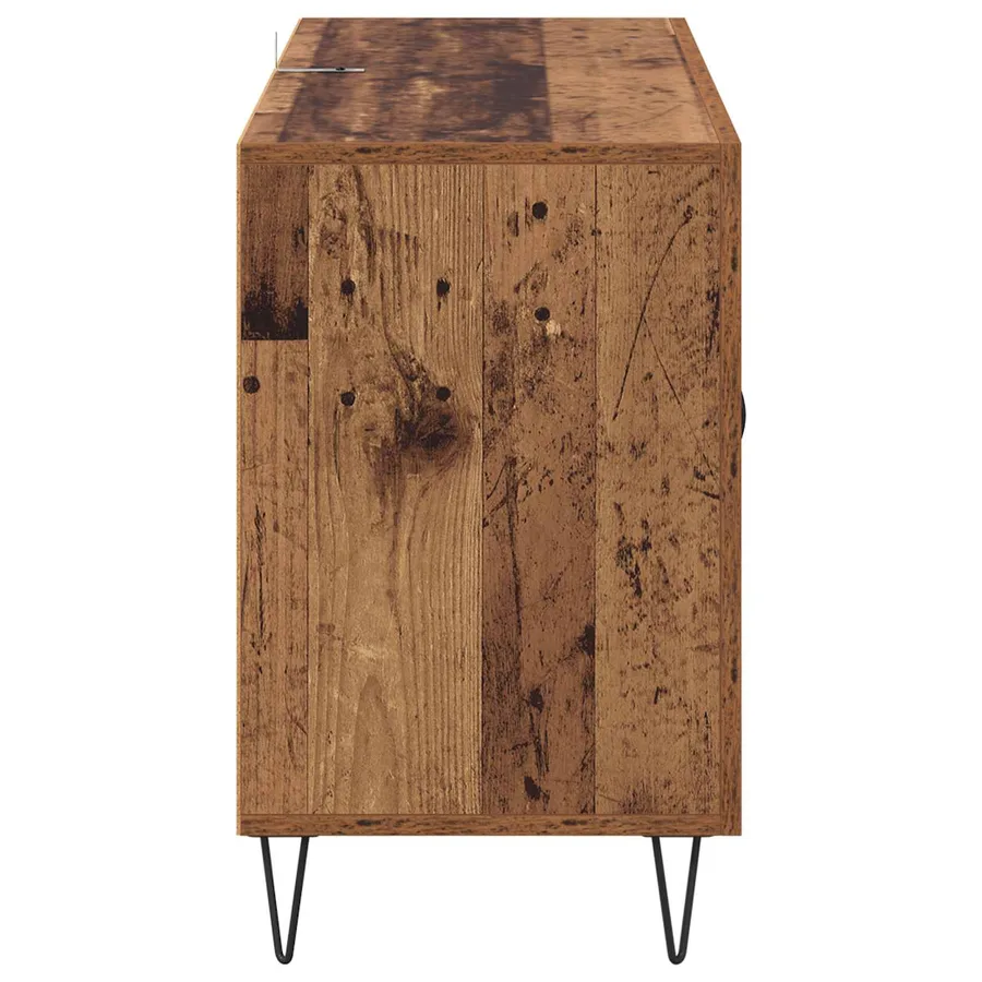 Buffet Bois Ancien 100 x 36 x 60 cm Bois d'ingénierie - 7