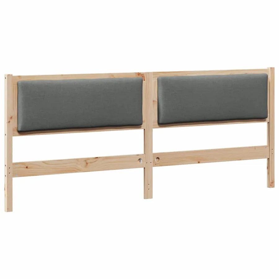 Tête de lit Autre Marron 200 cm Bois massif en pin - 2