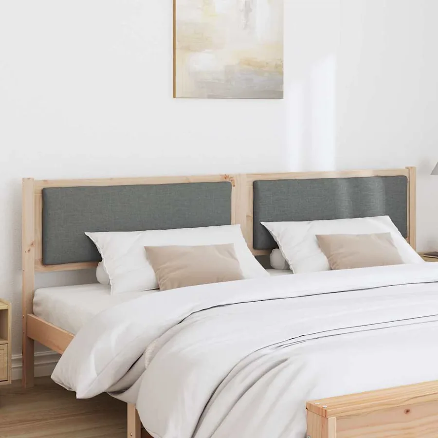 Tête de lit Autre Marron 200 cm Bois massif en pin - 3