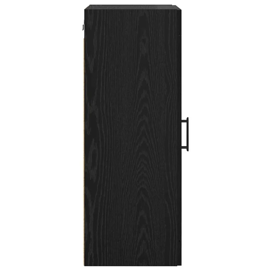 Meuble mural Chêne noir 34,5 x 34 x 90 cm Bois d'ingénierie - 7