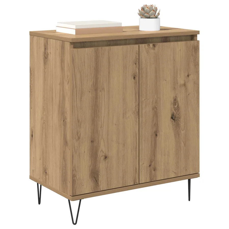 Buffet Chêne artisanal 60 x 35 x 70 cm Bois d'ingénierie - 3