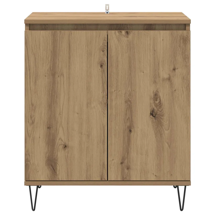 Buffet Chêne artisanal 60 x 35 x 70 cm Bois d'ingénierie - 6
