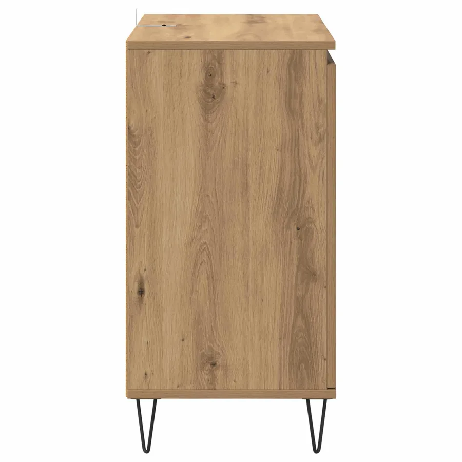 Buffet Chêne artisanal 60 x 35 x 70 cm Bois d'ingénierie - 7