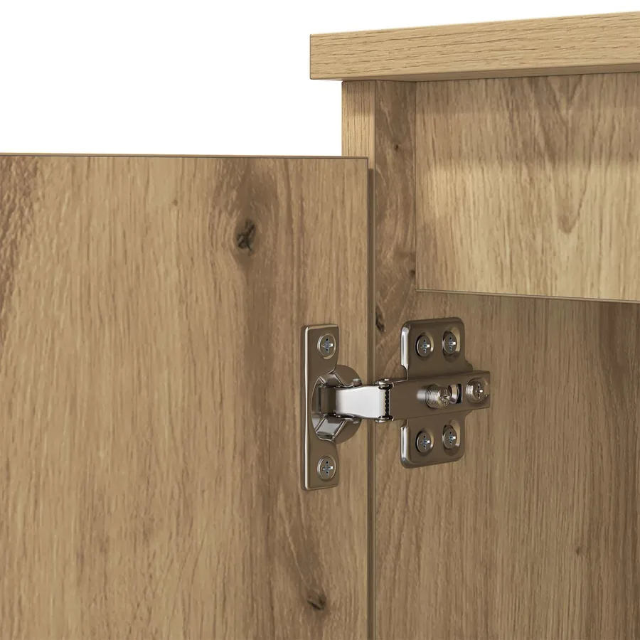 Buffet Chêne artisanal 60 x 35 x 70 cm Bois d'ingénierie - 9