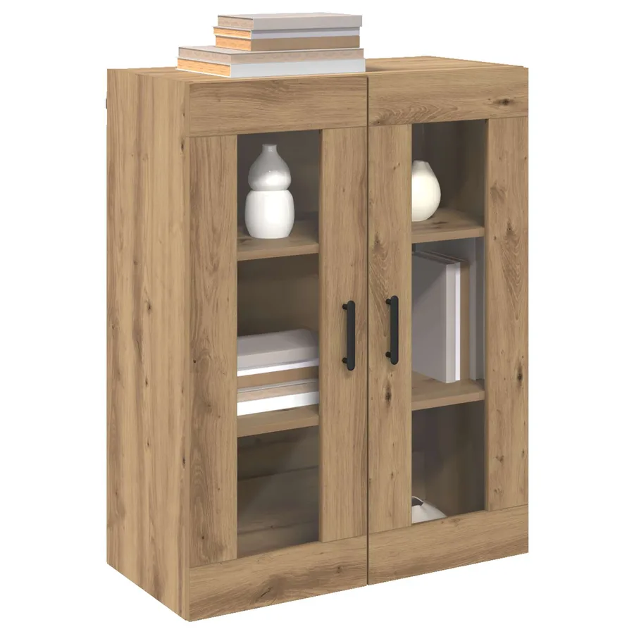 Buffet Chêne artisanal 69,5 x 34 x 90 cm Bois d'ingénierie - 3