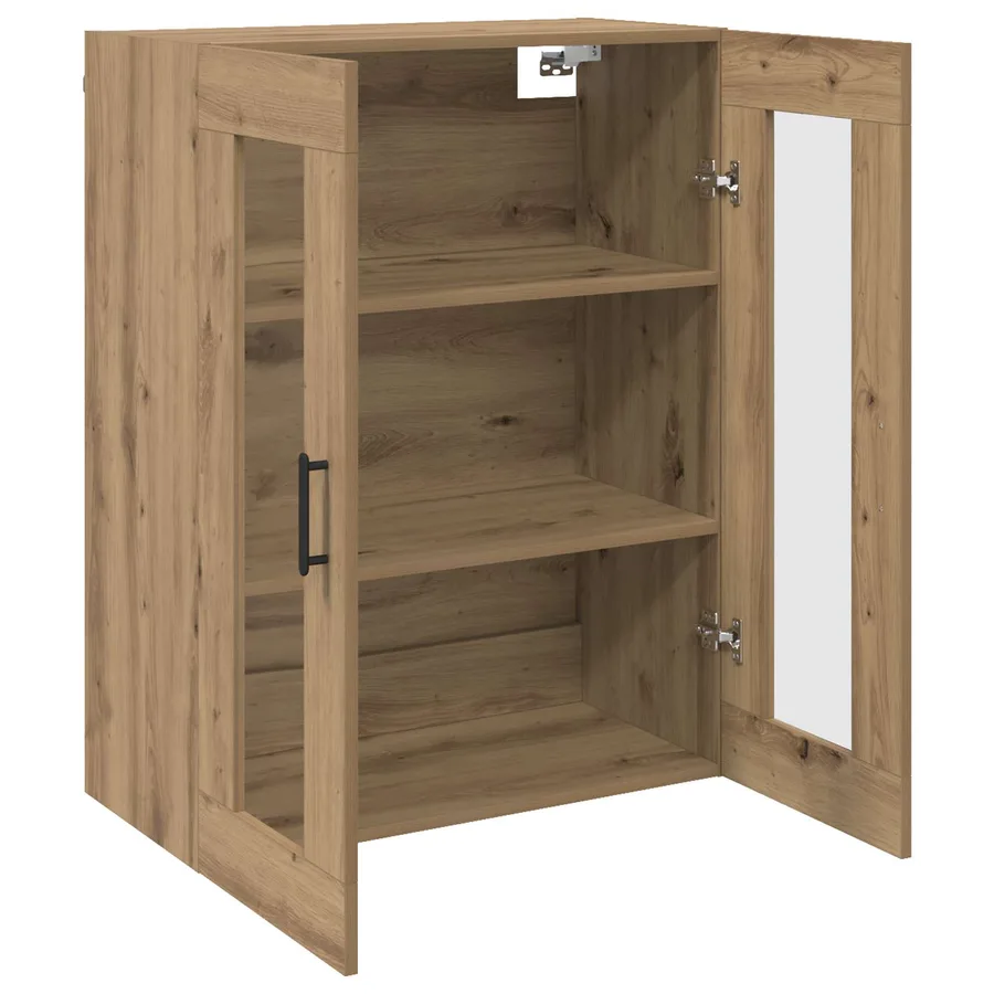 Buffet Chêne artisanal 69,5 x 34 x 90 cm Bois d'ingénierie - 5