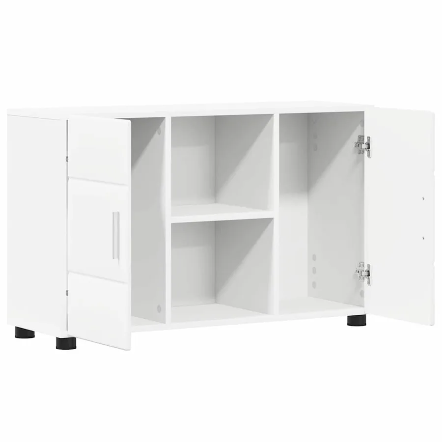 Buffet FLORIN Blanc 88,5 x 30,5 x 55,5 cm Bois d'ingénierie - 5