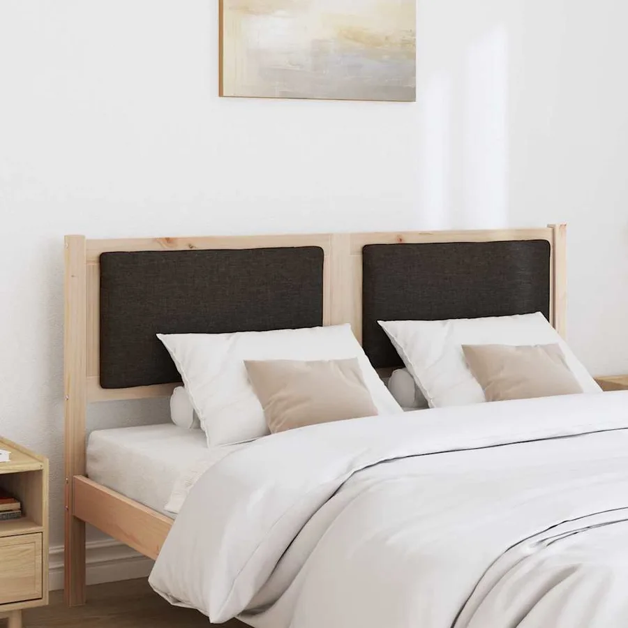 Tête de lit Autre Marron 140 cm Bois massif en pin - 3