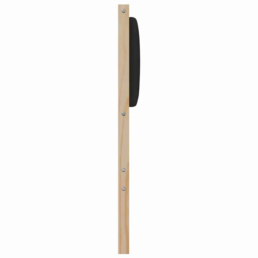 Tête de lit Autre Marron 140 cm Bois massif en pin - 5