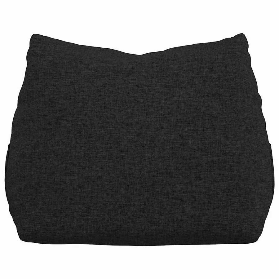Coussin de Dos Noir 45 x 20 x 35 cm tissu - 6