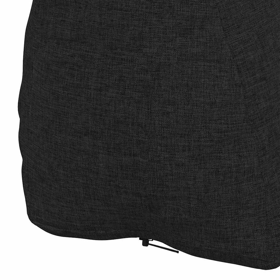 Coussin de Dos Noir 45 x 20 x 35 cm tissu - 9