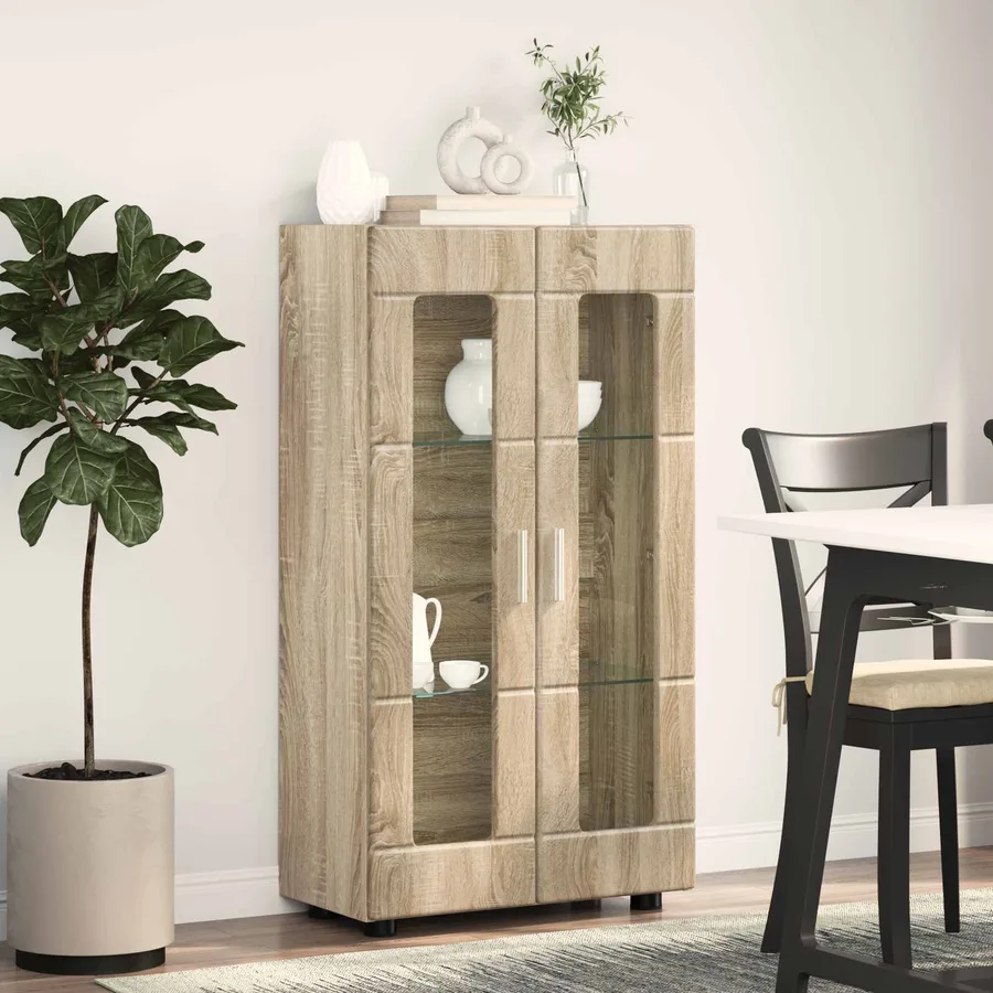 Buffet FLORIN Chêne Sonoma 55,5 x 29 x 100 cm Bois d'ingénierie - 4