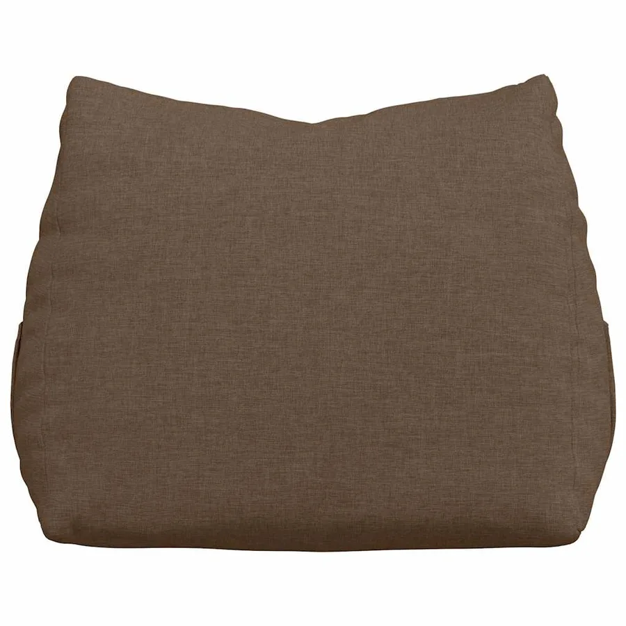 Coussin de Dos Marron 45 x 20 x 35 cm tissu - 6