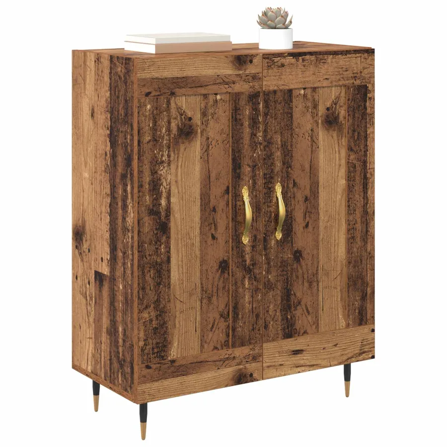 Buffet Bois ancien 69,5 x 34 x 90 cm Bois d'ingénierie - 3
