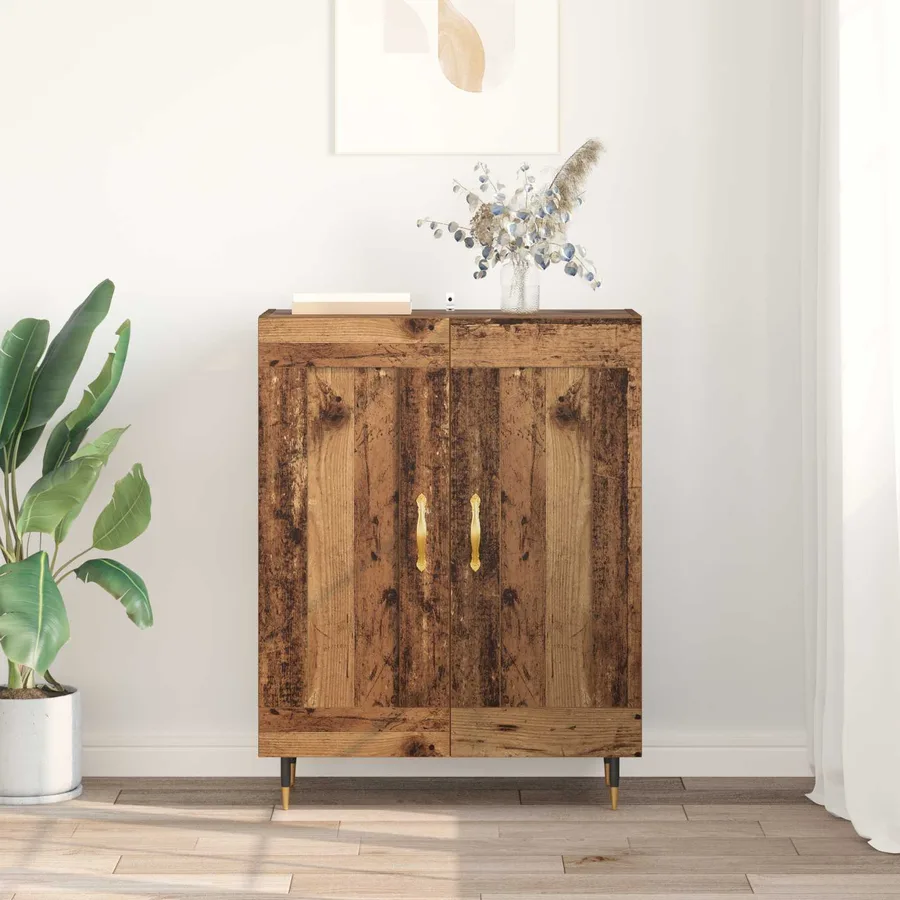 Buffet Bois ancien 69,5 x 34 x 90 cm Bois d'ingénierie - 4