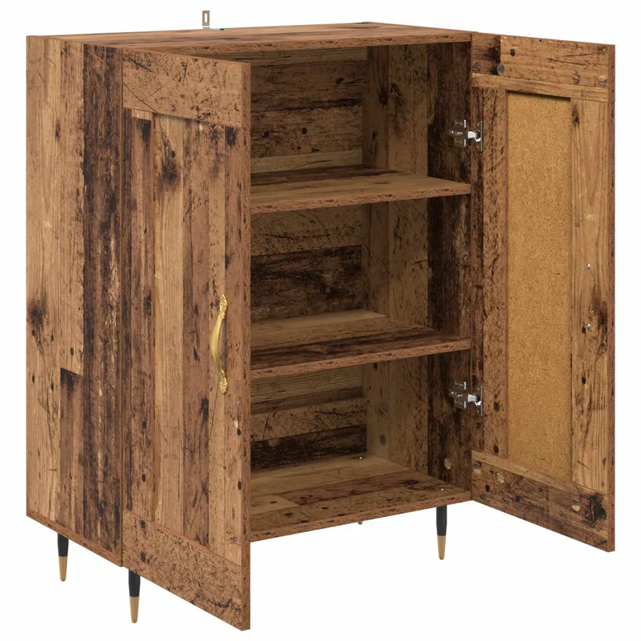 Buffet Bois ancien 69,5 x 34 x 90 cm Bois d'ingénierie - 5