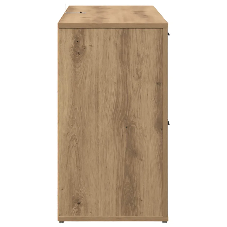 Buffet Chêne artisanal 100 x 33 x 59,5 cm Bois d'ingénierie - 7