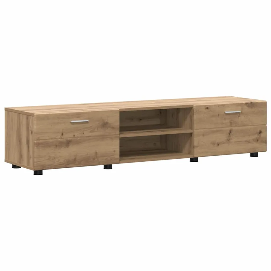 Ensemble meuble TV FLORIN 3 pcs Chêne artisanal - 7