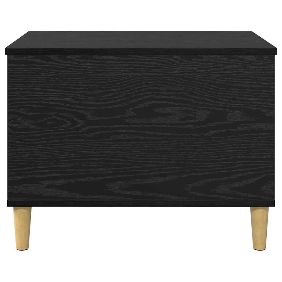 Cabinet de chevet Chêne noir 60 x 44,5 x 45 cm - 6